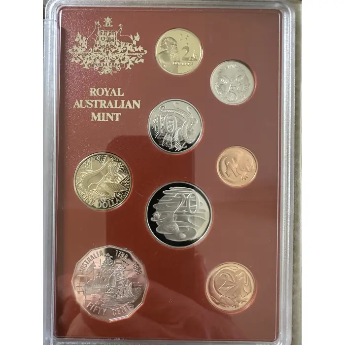 1988 RAM Proof coin set