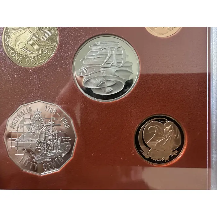 1988 RAM Proof coin set