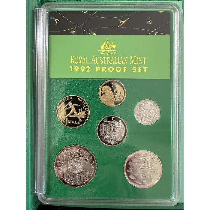 RAM 1992 Proof coin set