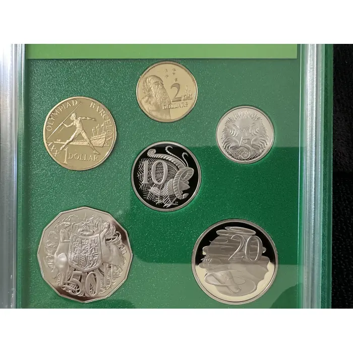 RAM 1992 Proof coin set