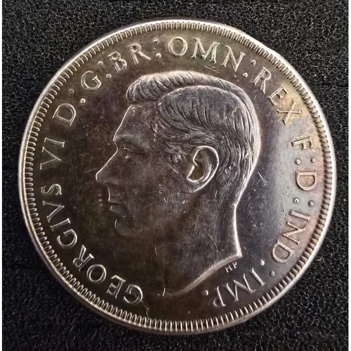 1937 Toned Australian Crown