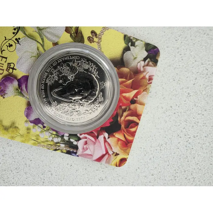 Uncirculated 2026 50c C Privy Mark HM Queen Elizabeth II Centenary of Birth