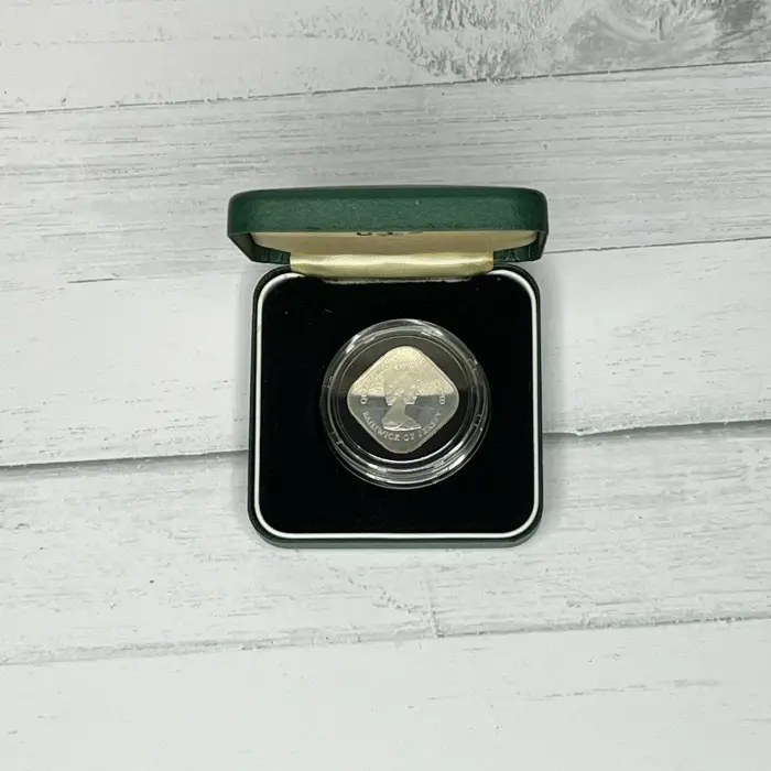 1981 Jersey One Pound Battle of Jersey BiCentenary Silver Proof