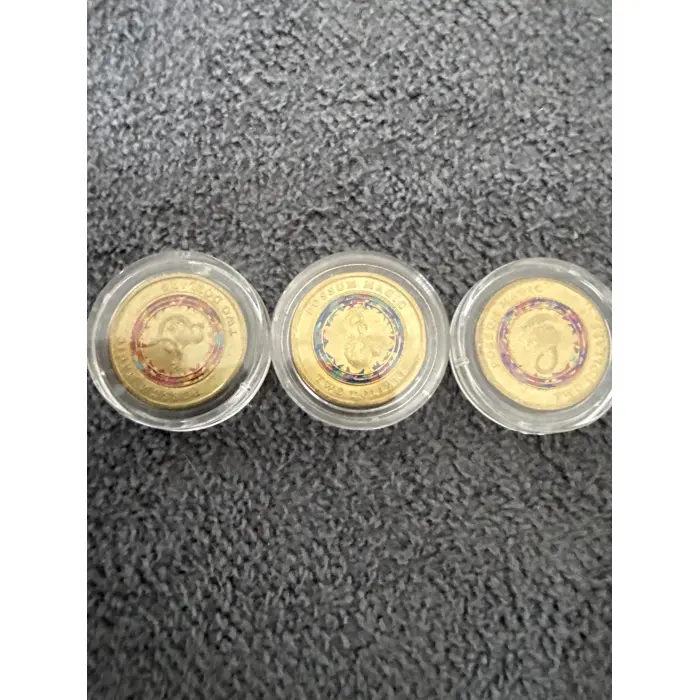 2017 $2 POSSUM MAGIC SET OF 3 DESIGNS 