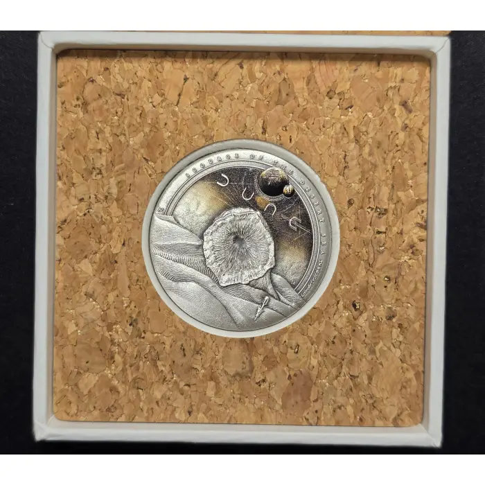  2026 Dune Scourge of the Desert Sea 2oz Silver Coin - Low Mintage Damaged Cert