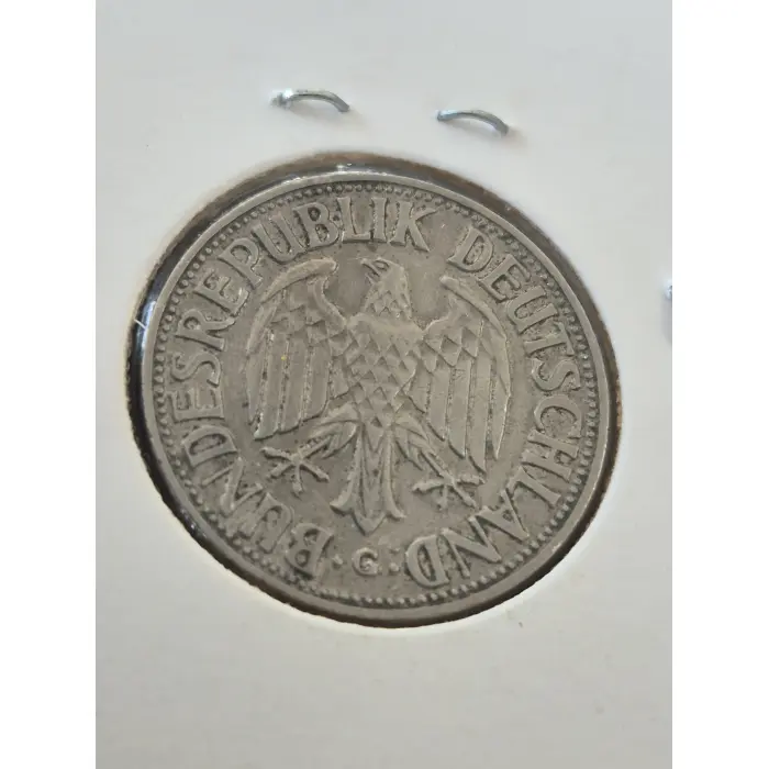 1950-G West Germany 1 Deutsche Mark
