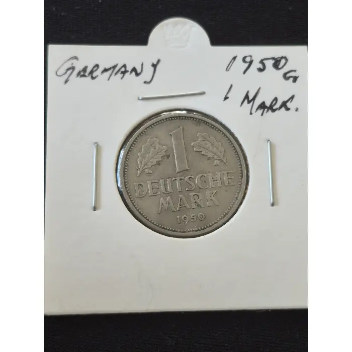 1950-G West Germany 1 Deutsche Mark