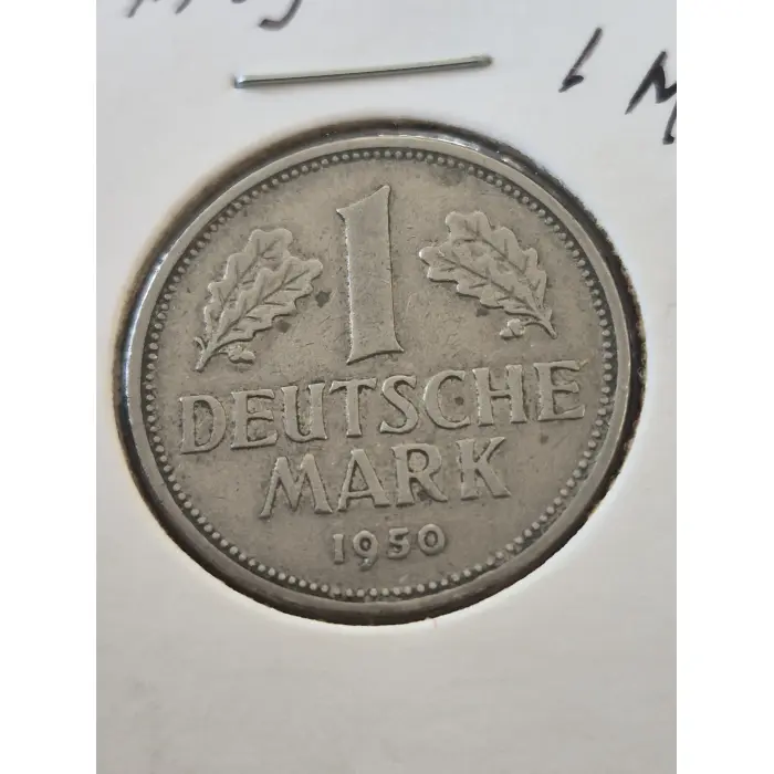 1950-G West Germany 1 Deutsche Mark
