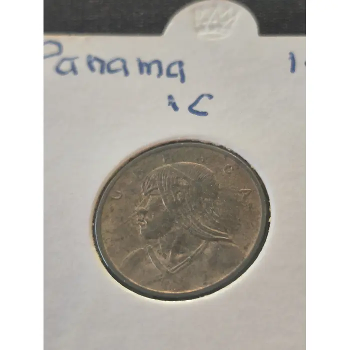 1962 Panama 1 Centésimo Coin – Urracá