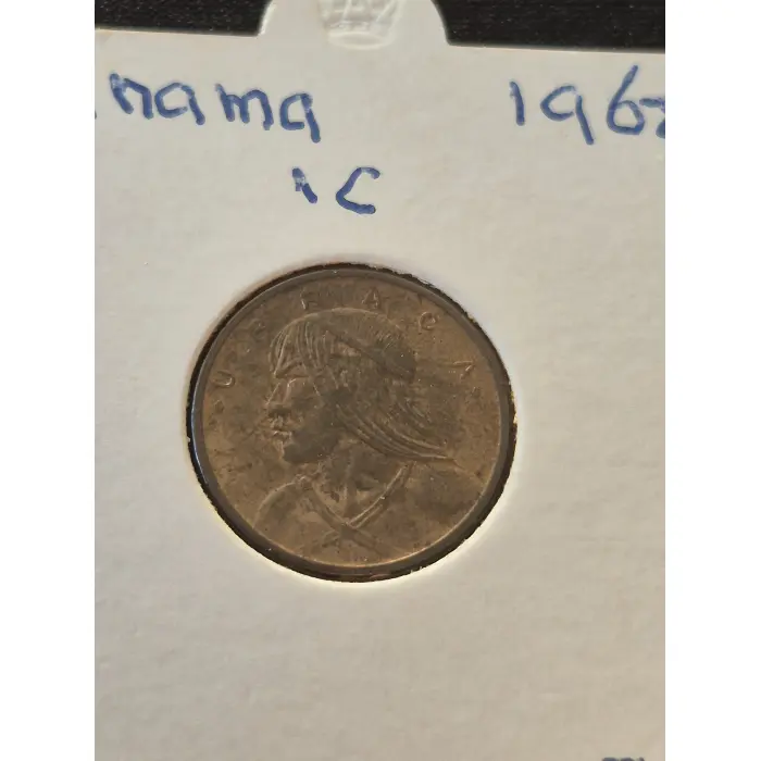 1962 Panama 1 Centésimo Coin – Urracá