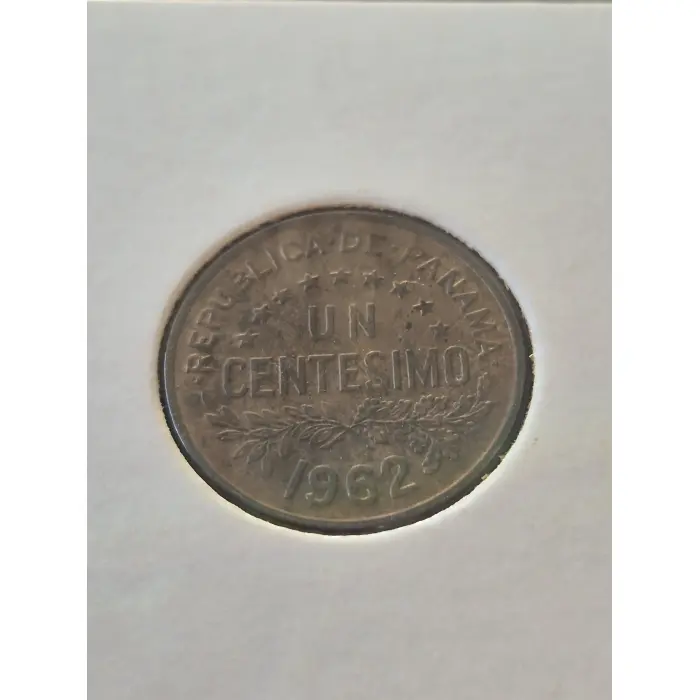 1962 Panama 1 Centésimo Coin – Urracá