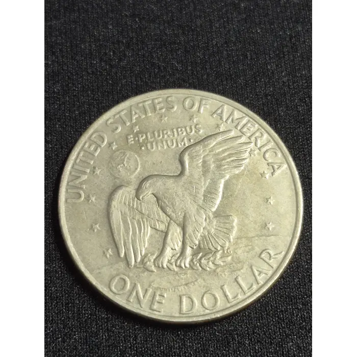 1972-D Eisenhower Dollar Coin - Vintage US One Dollar Coin