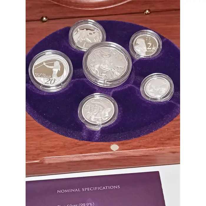2007 Fine Silver Proof set
