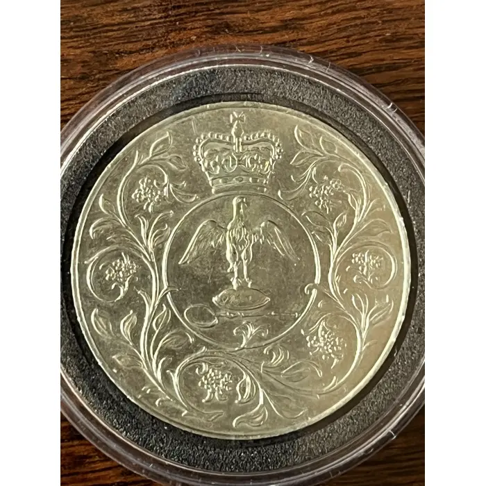 1977 United Kingdom Silver Jubilee Commemorative Crown 