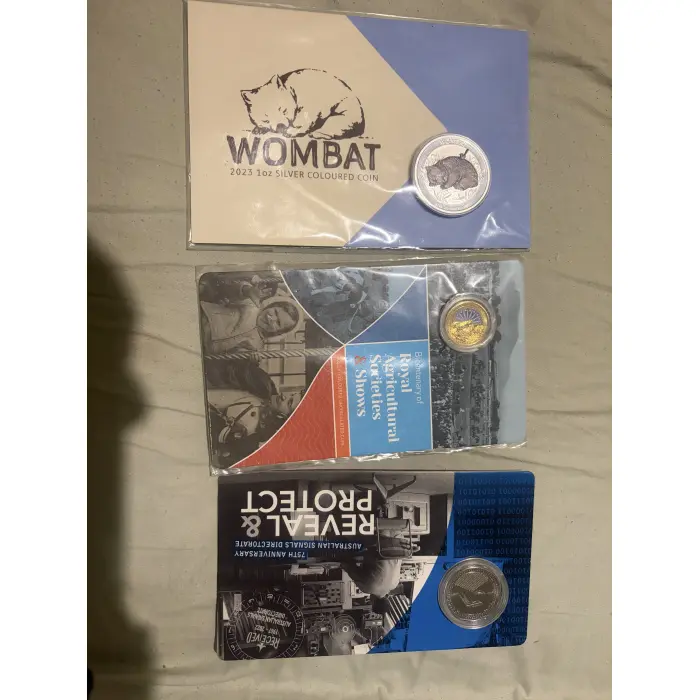 🪙🇦🇺 FOR SALE – 3 AUSTRALIAN COLLECTABLE COINS – INCLUDING 1oz PURE SILVER! 🇦