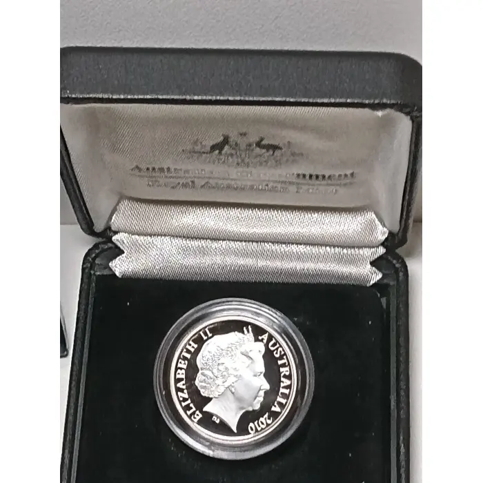 2010 100 Years of Australian Coinage ANDA Release Dollar Silver Proof Coin 'C'