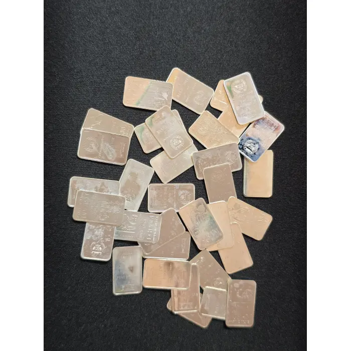 1g Silver Fractional Bundle – 39g Mixed Germania Mint & Wessex Mint
