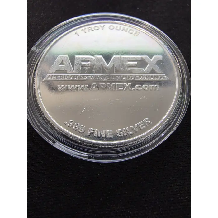 APMEX (American Precious Metal Exchange) 1oz 999 silver round