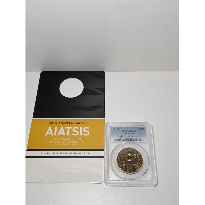 2014 50th Anniversary of AIATSIS PCGS MS69