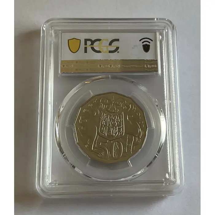 2010 AUSTRALIA FIFTY CENT STANDARD PROOF COIN - PR69DCAM