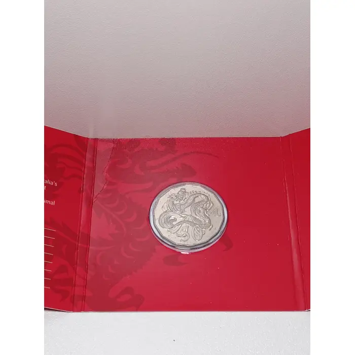 2012 50c Lunar Year of the Dragon 