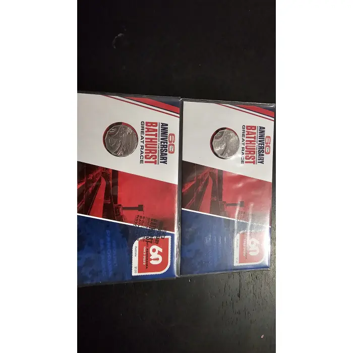 2023 60th Anniversary of the Bathurst Great Race Postal Numismatic Cover (PNC).