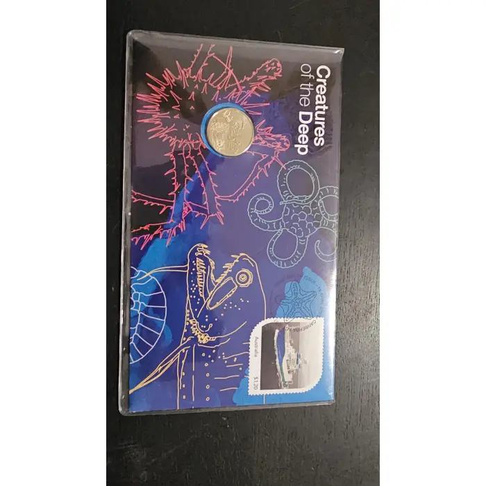 2023 $1 Creatures of the Deep PNC (Envelope Privy Mark) – Limited Mintage!