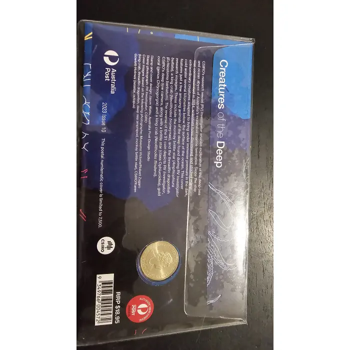 2023 $1 Creatures of the Deep PNC (Envelope Privy Mark) – Limited Mintage!