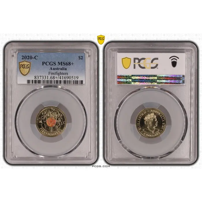 2020 C-Mint $2 Firefighters MS68+ 