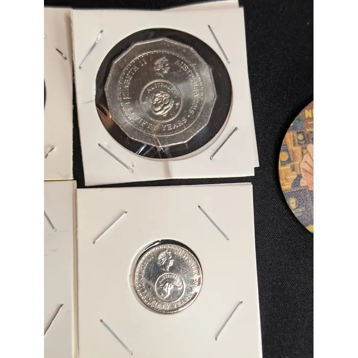 2016 SET OF 6 CHANGEOVER COINS  -Circulated 