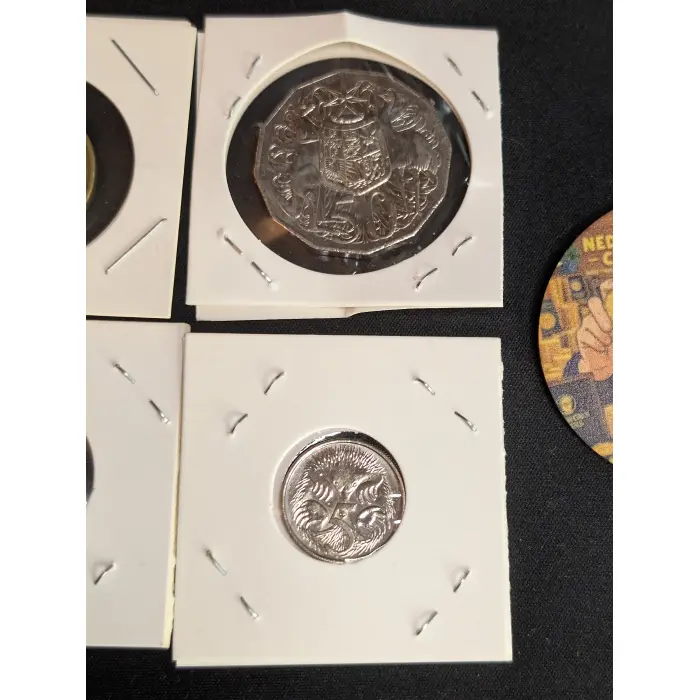 2016 SET OF 6 CHANGEOVER COINS  -Circulated 