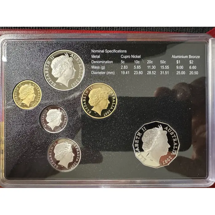 2007 RAM proof coin set