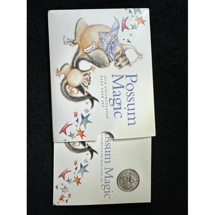 2018 Possum Magic baby uncirculated mint coin set