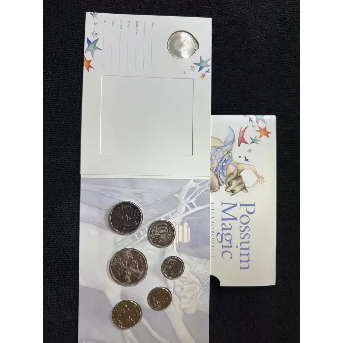 2018 Possum Magic baby uncirculated mint coin set