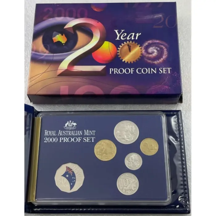 Australia Millennium 2000 6-Coin Proof Set
