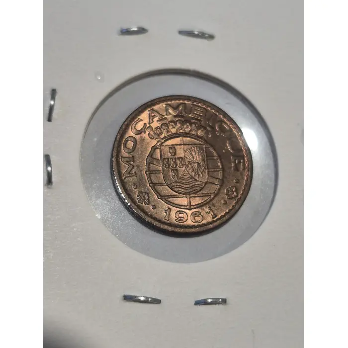 1961 Mozambique 20 Centavos Coin – Portuguese Overseas Territory – Crisp Detail