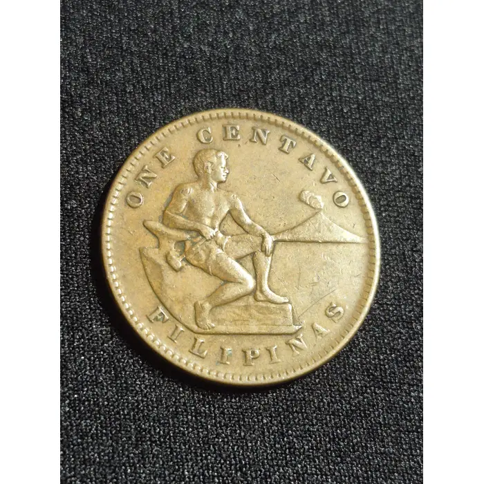 1914-S US-Philippines 1 Centavo Bronze Coin – San Francisco Mint