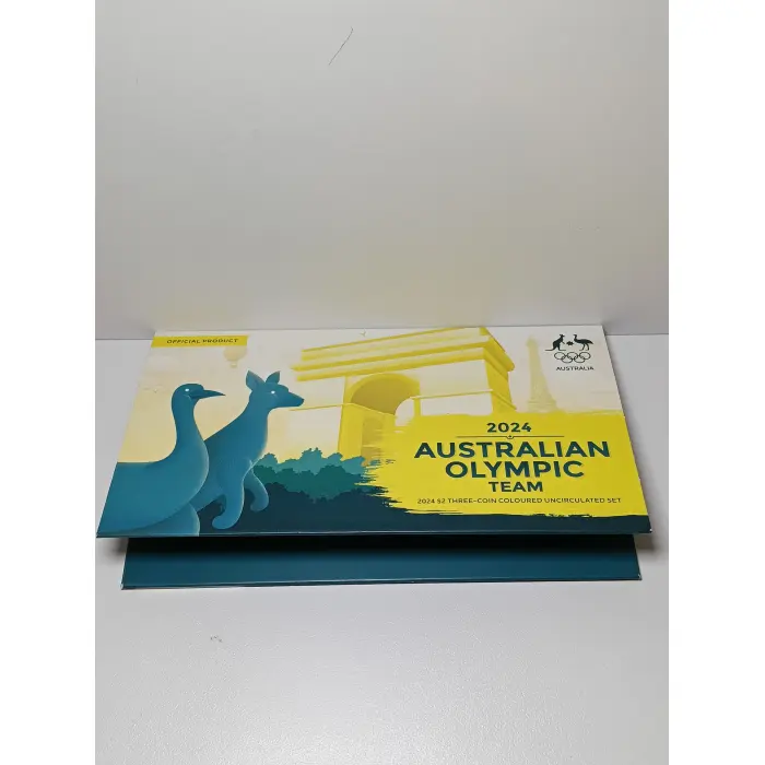2024 $2 Australian Olympic Team-3 coin UNC set