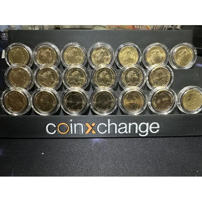 $2 Coloured Coins ( aUNC/UNC )