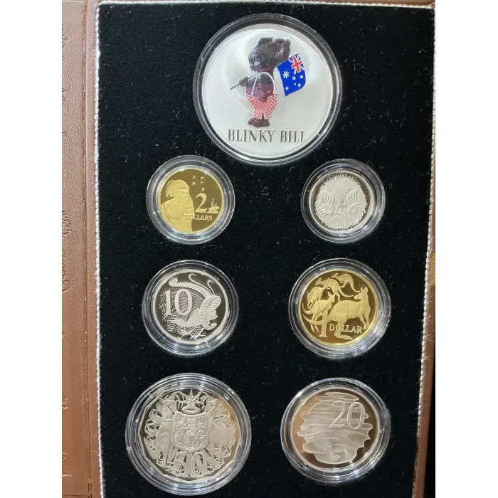 2009 Blinky Bill Baby Proof coin set