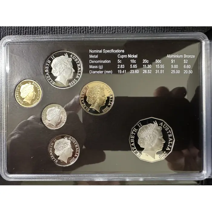 2010 RAM Proof coin set