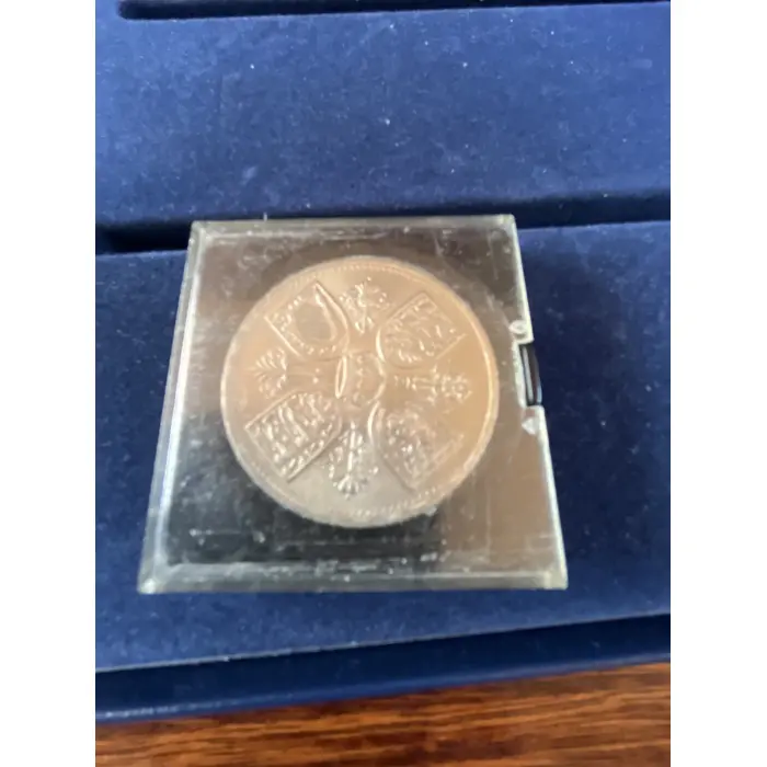 United Kingdom 1953 Queen Elizabeth II Coronation Crown (Five Shilling piece).