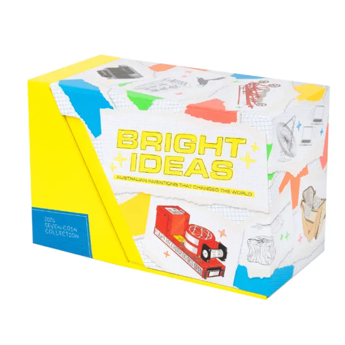 Bright Ideas 2026 $1 and $2 Privy Mark Seven-Coin Collection