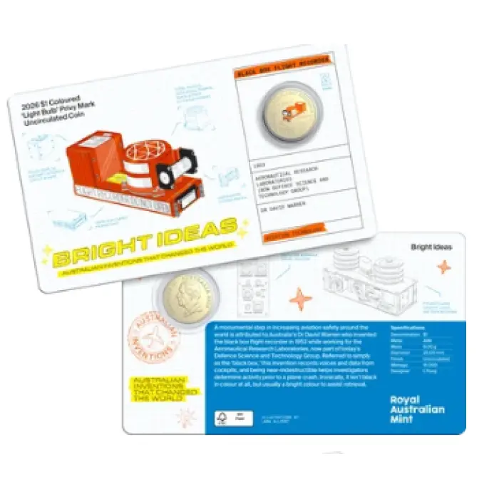 Bright Ideas 2026 $1 and $2 Privy Mark Seven-Coin Collection