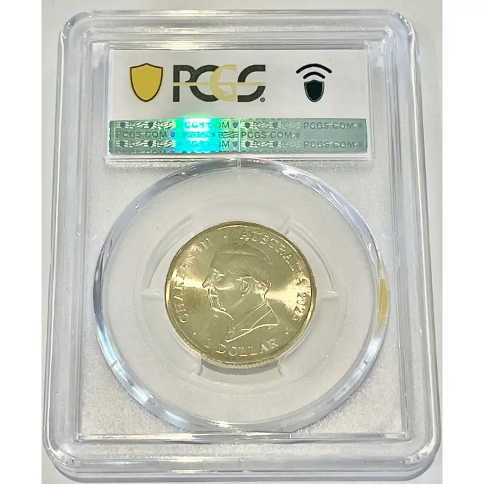 2025 $1 The Big Strawberry Colourised PCGS MS68 