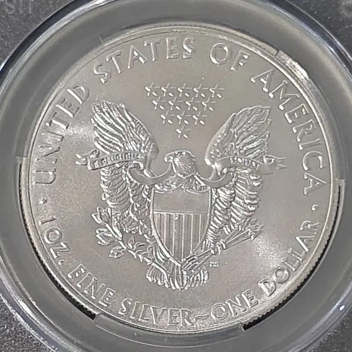 2015 United States Mint American Silver Eagle $1 1oz .999 silver CAC MS70
