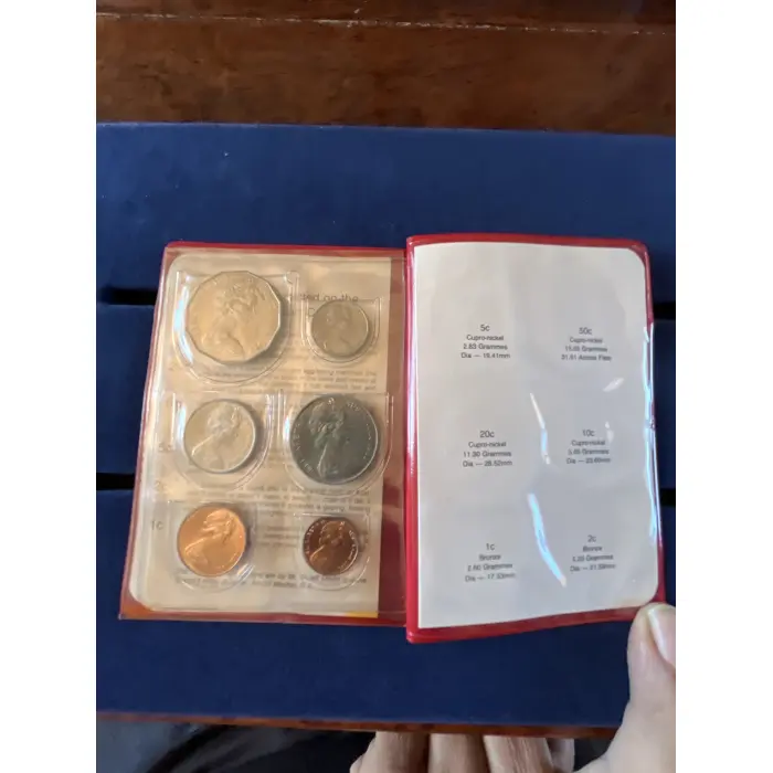 1980  Uncirculated Red Wallet set