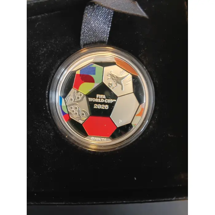 2026 FIFA World Cup 1/2oz Silver Proof Coin 