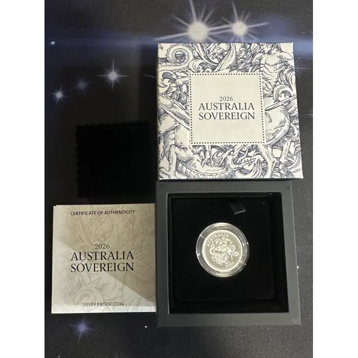 2026 Australia SOVEREIGN Silver Proof Coin