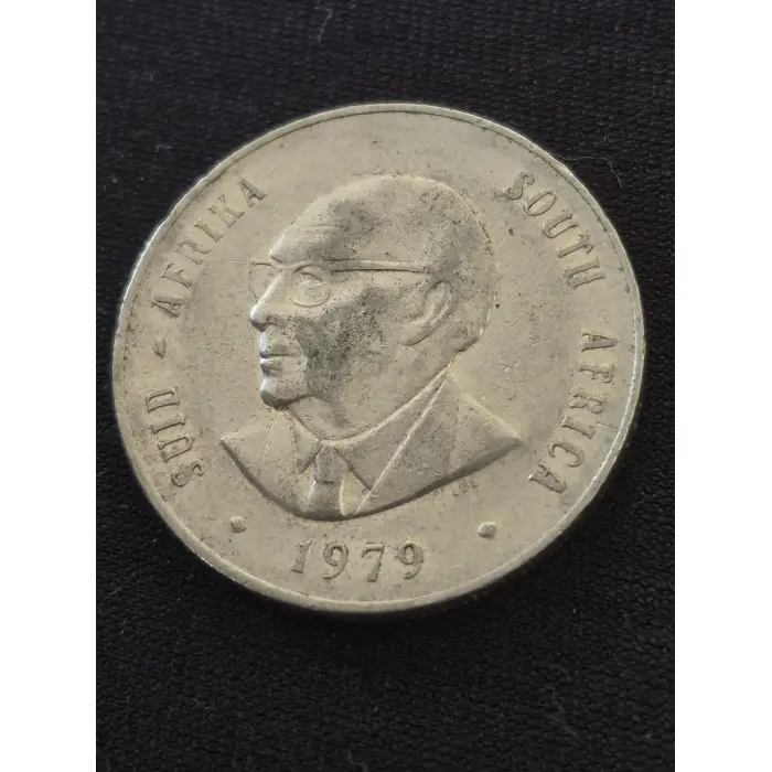 1979 South Africa 1 Rand Coin – Featuring Nicolaas Diederichs